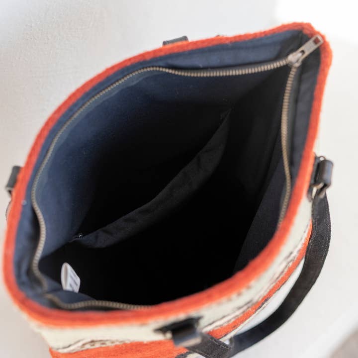 AMASOUK - Wholesale Tote Bag - Women's - Adobe + Azul Bucket Tote