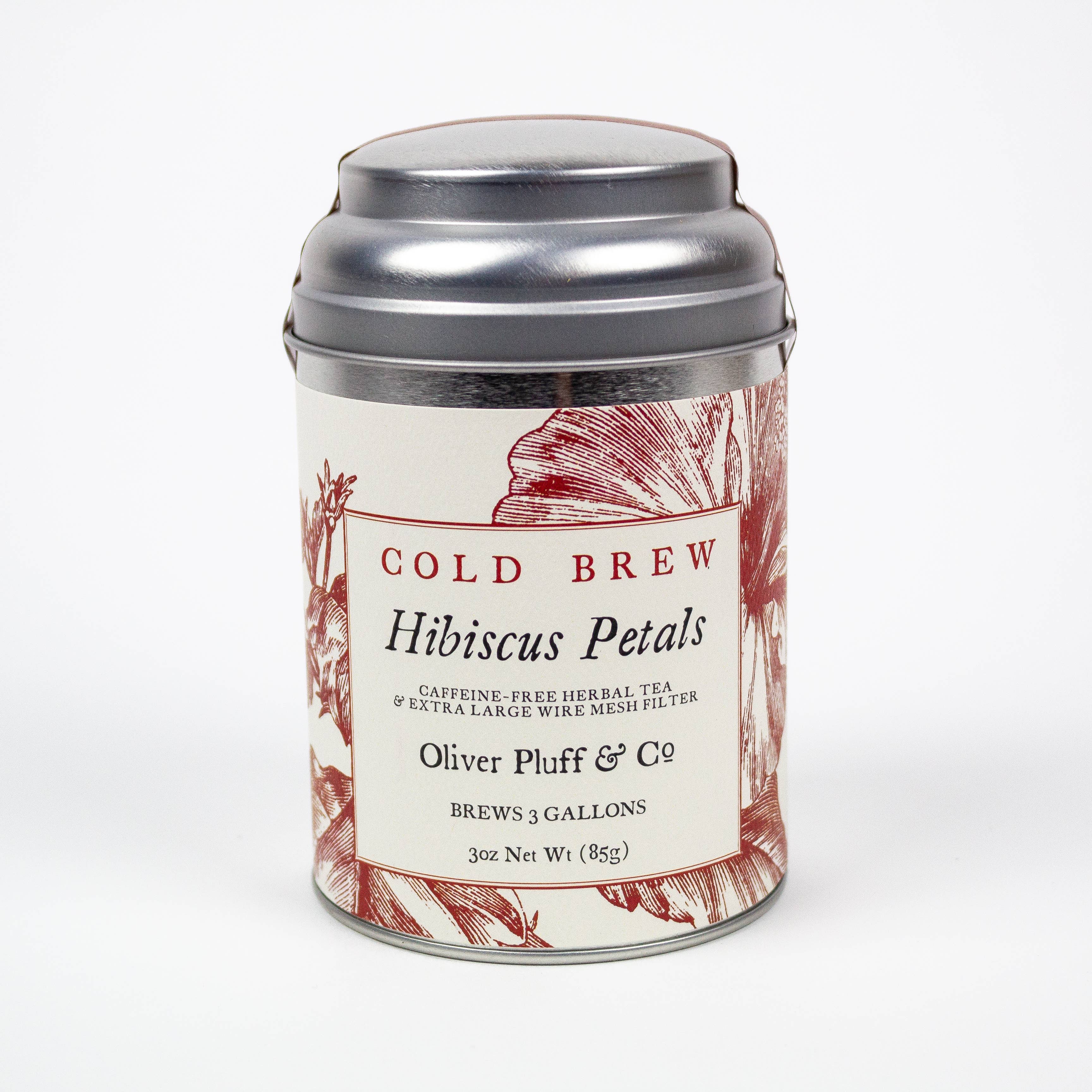 Oliver Pluff & Company - Wholesale Loose Tea - Hibiscus Petals Cold Brew3