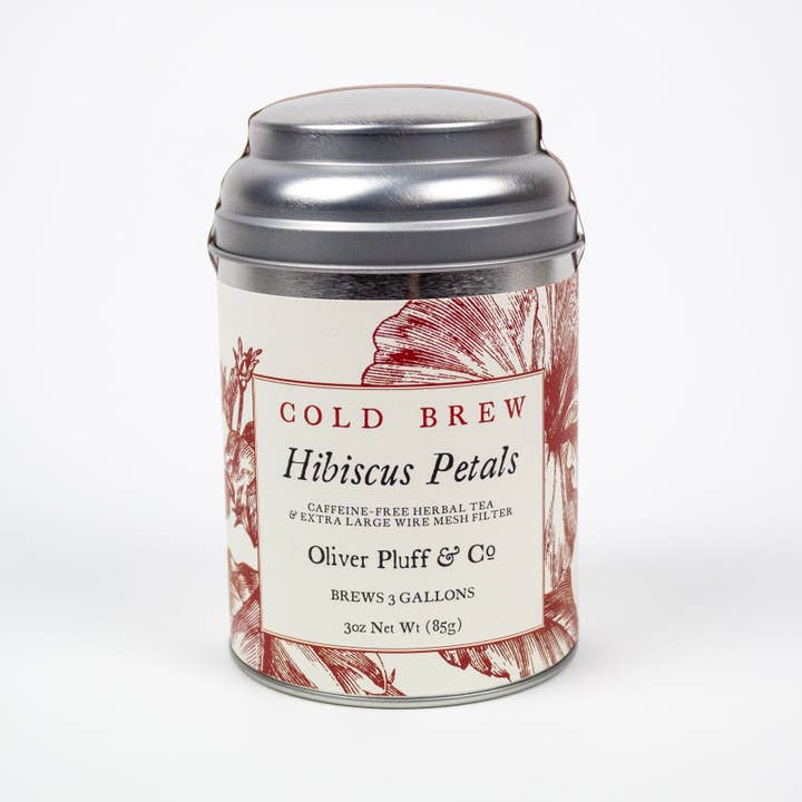 Oliver Pluff & Company - Wholesale Loose Tea - Hibiscus Petals Cold Brew3
