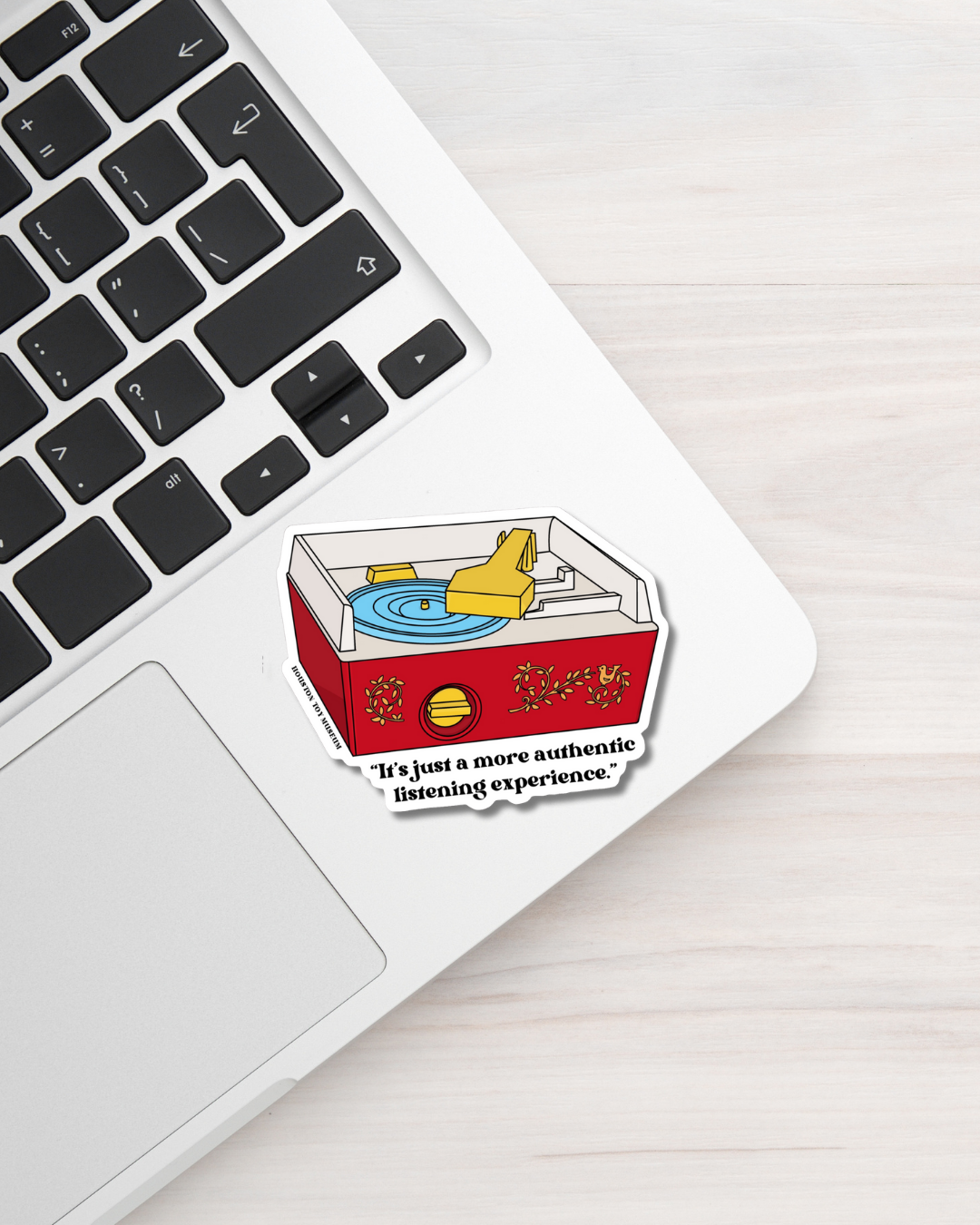 Houston Toy Museum - Wholesale Sticker - Fisher Price Platenspeler Sticker2