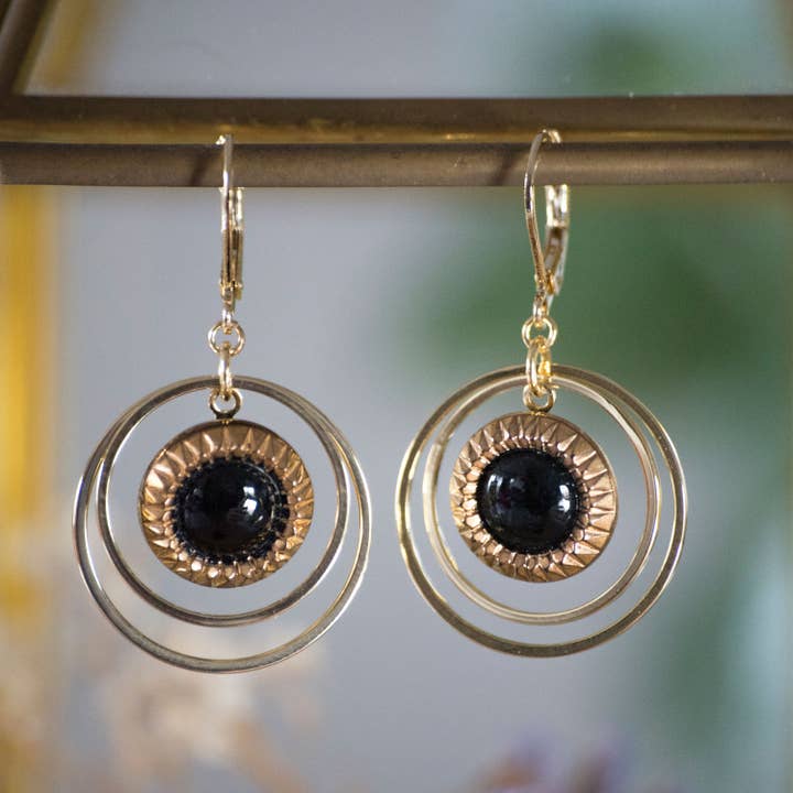 Petites boucles Lunare Eva pour la vente par Assuna