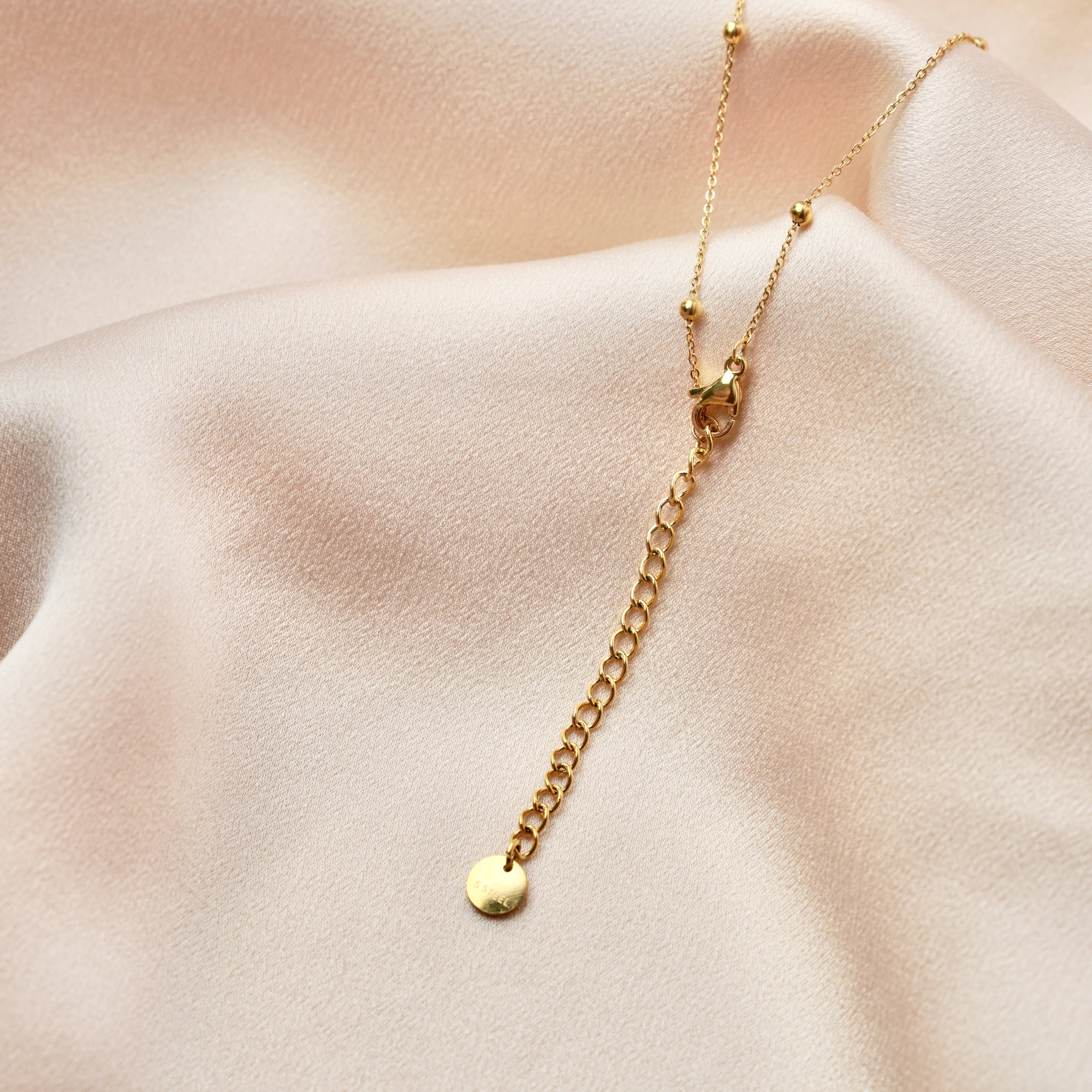 Victoire Collection - Wholesale Pendant/Charm Necklace - Stainless Steel Ball Chain Star Pendant Necklace2