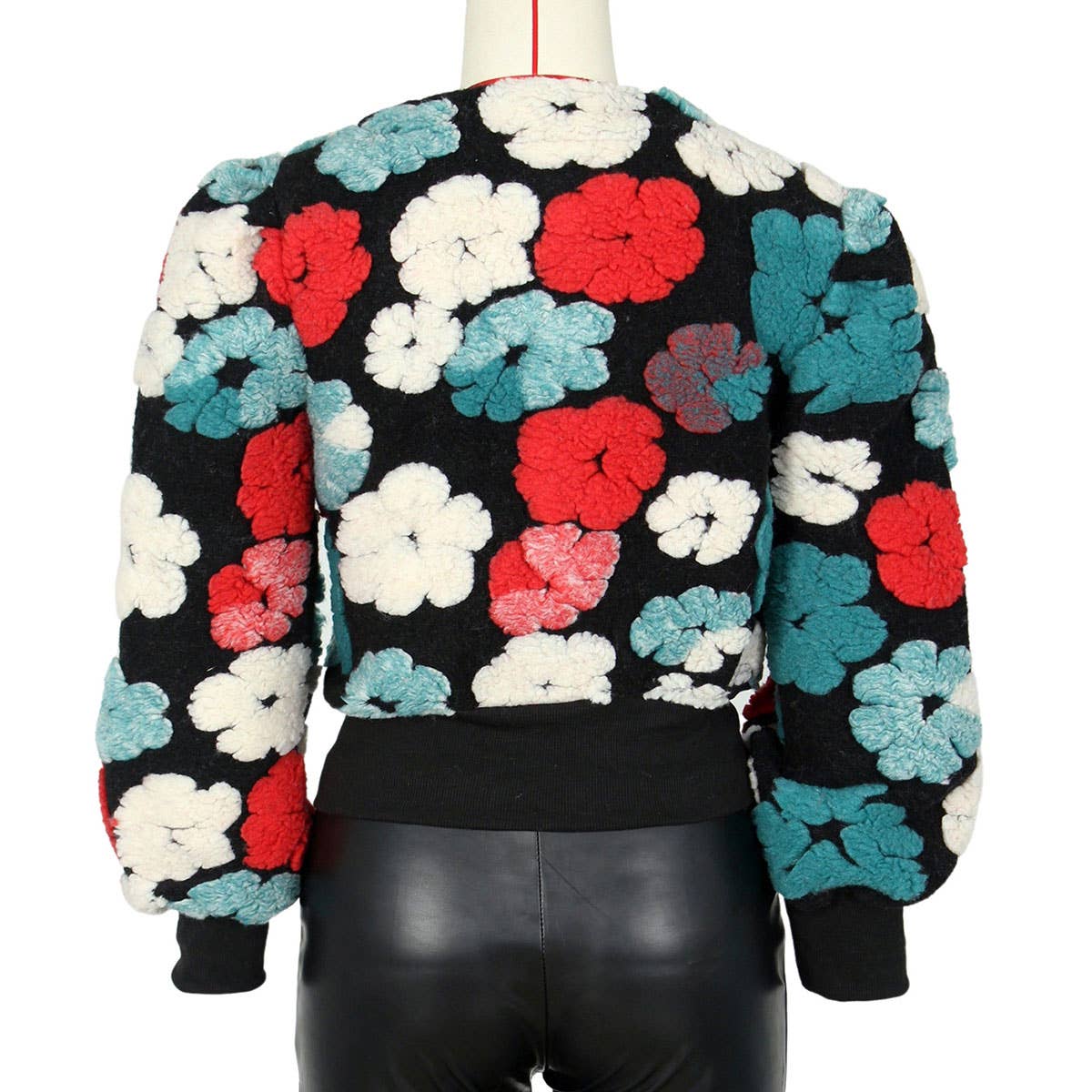 ACCITY - Wholesale Cardigan - Women's - Vintage Floral Knit Cardigan Jacket for Women_CWOCO009413