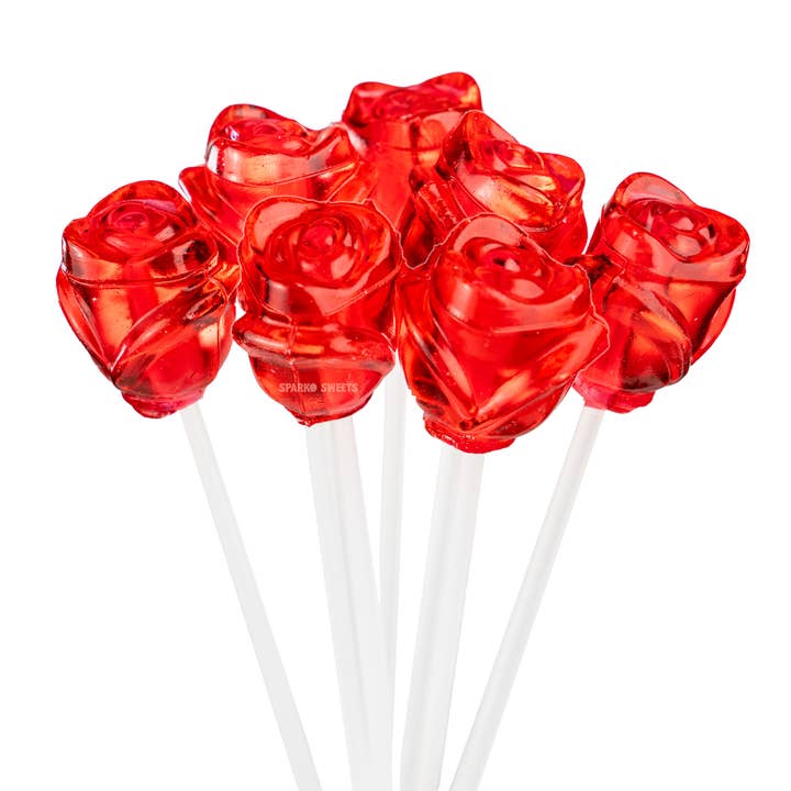 Sparko Sweets - Wholesale Lollipop - Twinkle Pops 3D Roses Long-Stem Lollipops2
