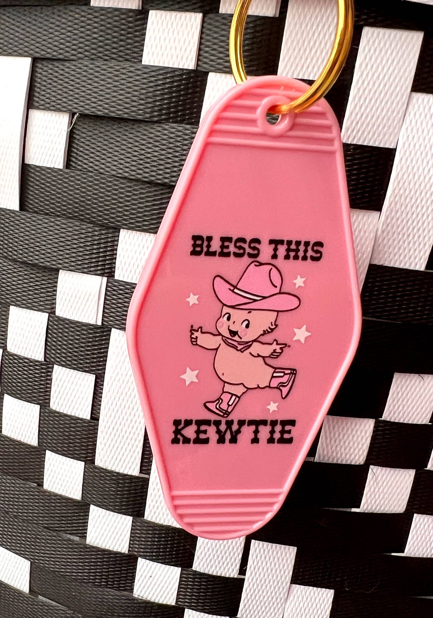 kaeraz - Vente Porte-clés – femme - Porte-clés Cowpoke Kewtie Motel1