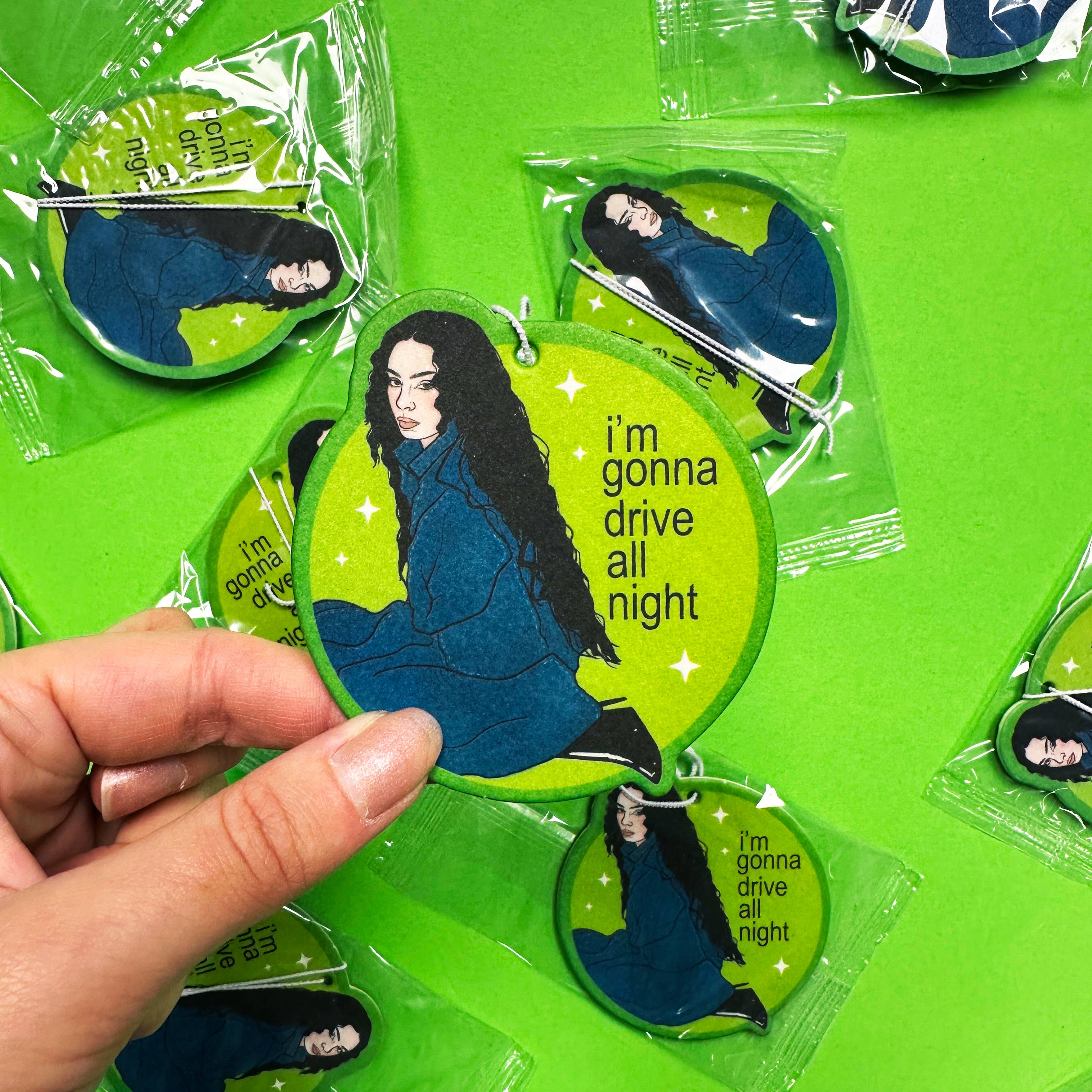 Studio Soph (We Pay Your Import Fees - We Ship DDP) - Wholesale Car Freshener - Women's - Charli I'm Gonna Drive All Night Air Freshener0
