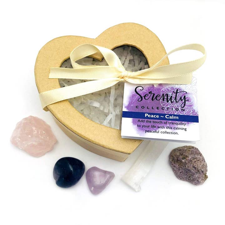 Crystal Healing Serenity Set of Stones in Heart Shaped Box and other Purchase wholesale heart shaped box crystals. Free returns & net 60 terms on Faire trending on Faire.
