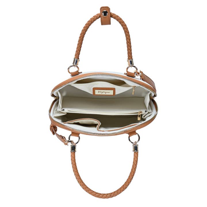 MMS Brands – Großhandel Satchel – Damen – Camila Canvas-Umhängetasche8