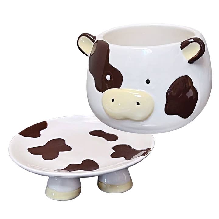 Streamline - Wholesale Plant Pot - Brown Cow Footsie Planter1