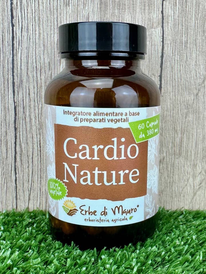 Cardio Nature integratore alimentare in capsule per la vendita all'ingrosso da parte di Erbe di Mauro