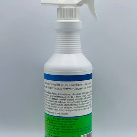 Carefree Enzymes - Wholesale Bird Feeder - 3B Birdfeeder, Birdseed & Birdhouse Protector 16 oz Spray