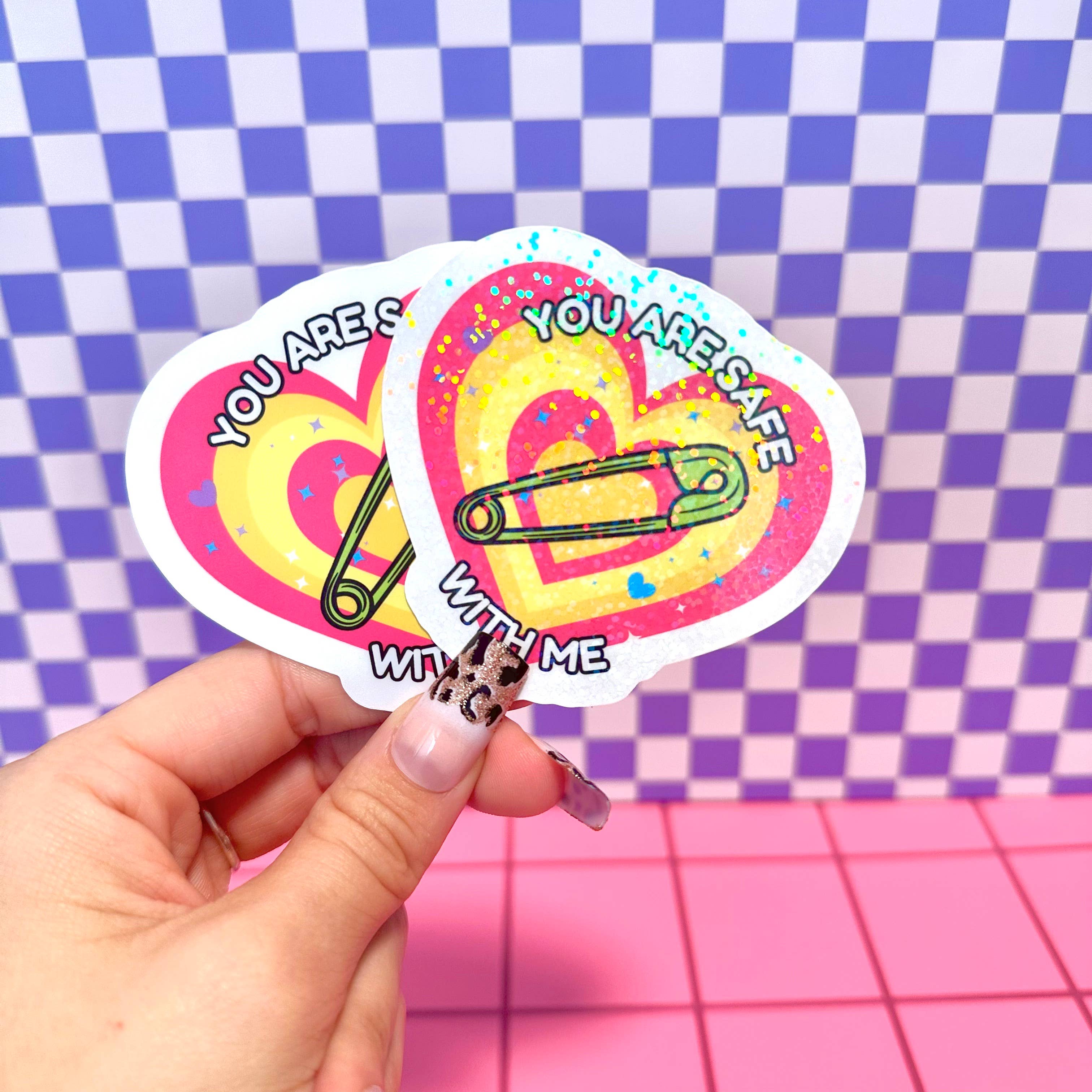 Stickers+ X Ashley Bexar - Wholesale Sticker - Queer LGBTQIA+ LGBT Ally Pride Waterproof Vinyl Sticker0