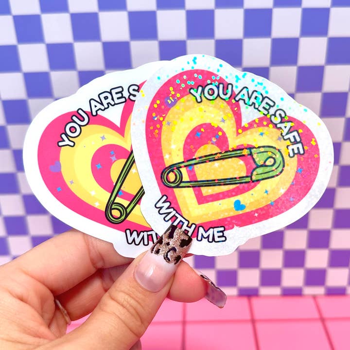 Stickers+ X Ashley Bexar - Wholesale Sticker - Queer LGBTQIA+ LGBT Ally Pride Waterproof Vinyl Sticker0