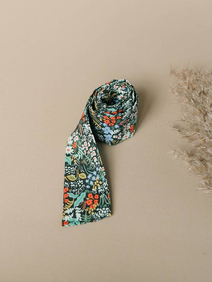 Rifle Paper Co. Floral Adjustable Headband- Turban Headband-Wide Headband-Bow Headband for Women-Giant Hair Bow-Long Bow-Gifts for Her- for wholesale by Madison Avenue Kids Toys