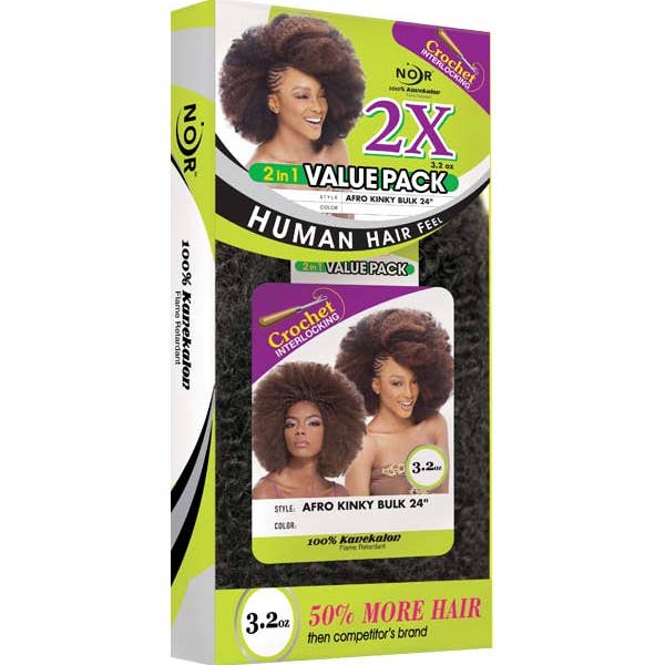 Esha Girl - Wholesale Hair Extensions - 2X AFRO KINKY BULK 24"-41