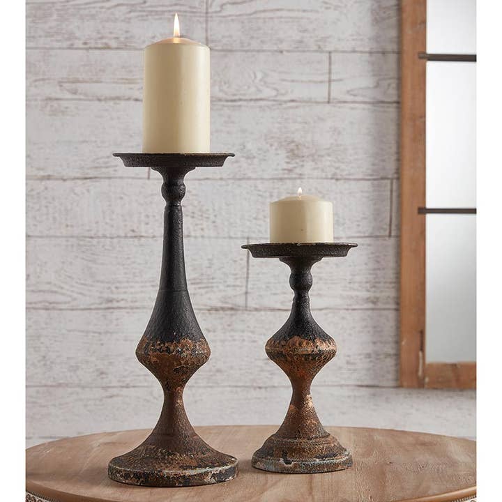 47th & Main (Creative Brands) - Wholesale Candle Holder - Metal Candle Pedestal - Small1