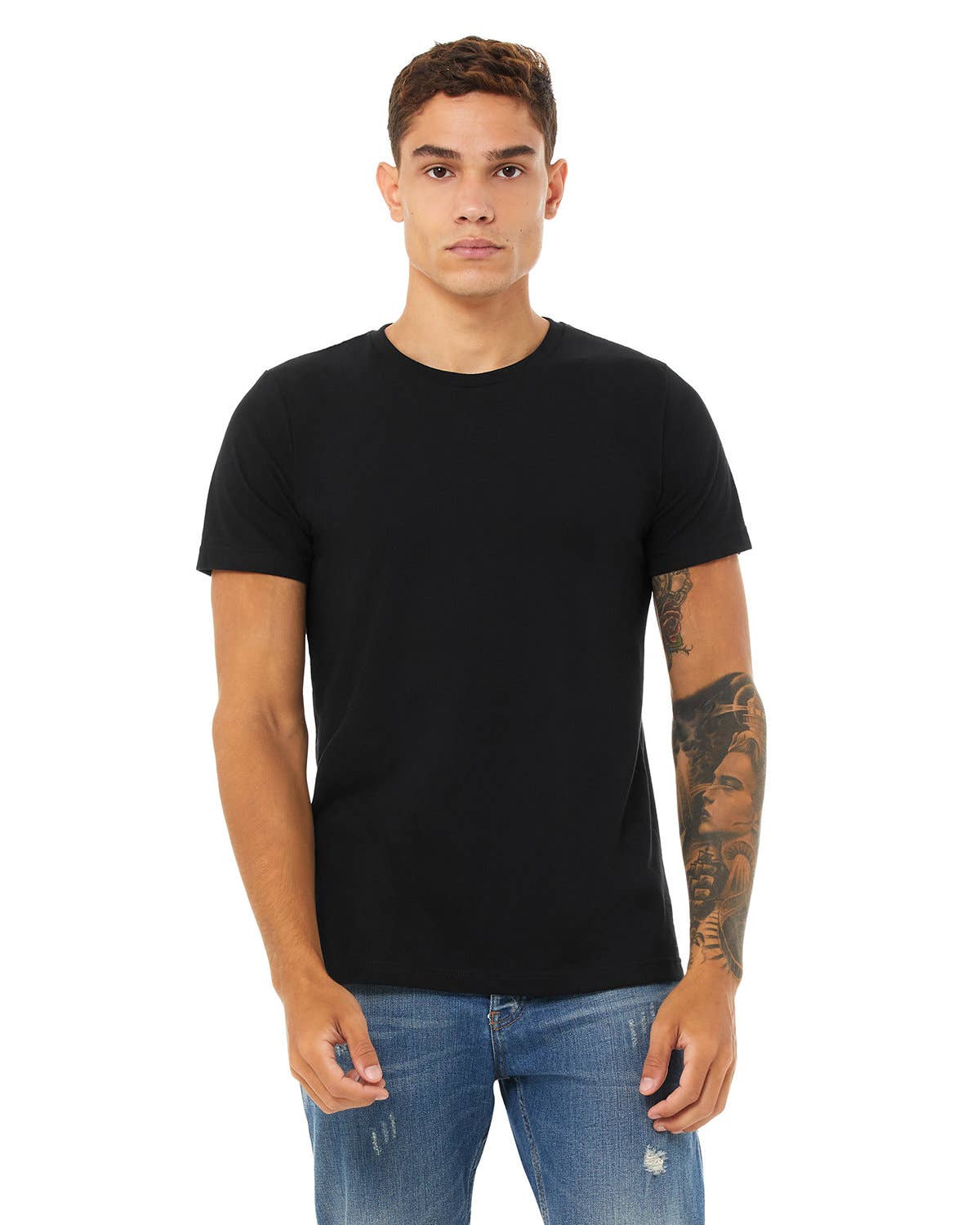 Total Apparel - Wholesale T-Shirt - Men's - Bella + Canvas Unisex Heather Blank CVC T-Shirt | 3001CVC32