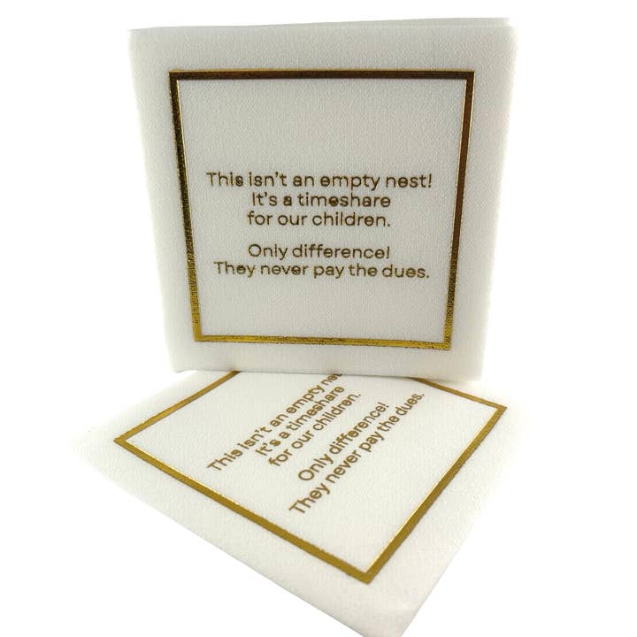 Maven Home - Vente Serviettes jetables - Serviettes de cocktail en lin, Nid vide5