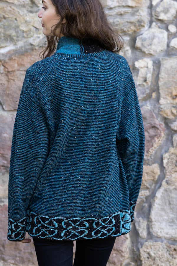 Knitted in Edinburgh - Wholesale Jacket - Women's - Jewel Skye Jacket1
