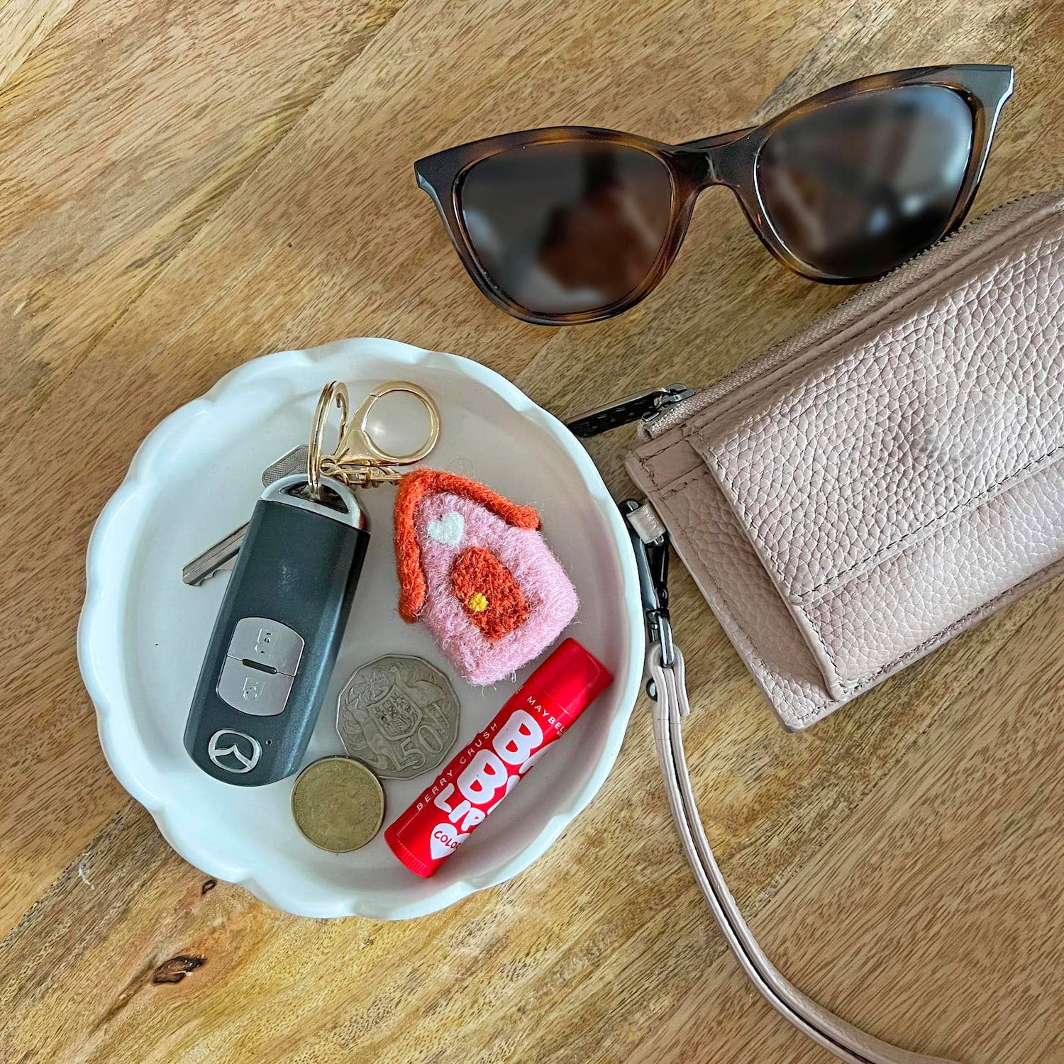 Home Dweller - Wholesale Keychain – Women's - Felt House Keychain | Bag Charm10