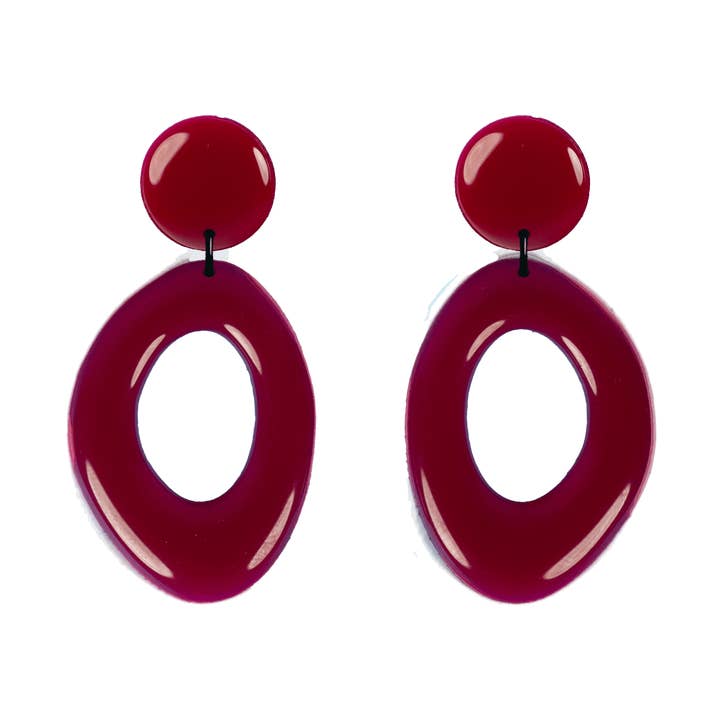 Small Oval No. 9 - Purple for wholesale by Thierry JOO