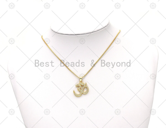 BestBeads&Beyond - Vendita all'ingrosso Ciondolo/pendente - CZ Micro Pave 30 Ciondolo a forma di numero, ciondolo con numero riempito in oro 18 carati, ciondolo per bracciale collana, SKU #LK5543