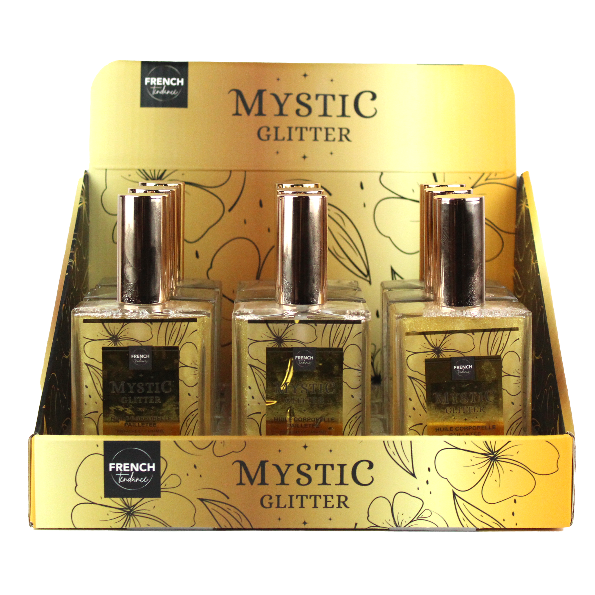 FRENCH TENDANCE - Wholesale Bath/Body Oil - Shimmering body oil 100 ml - Pistachio caramel butter1