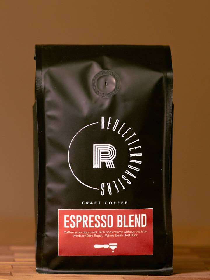 Espresso Blend for wholesale by Red Letter Roasters