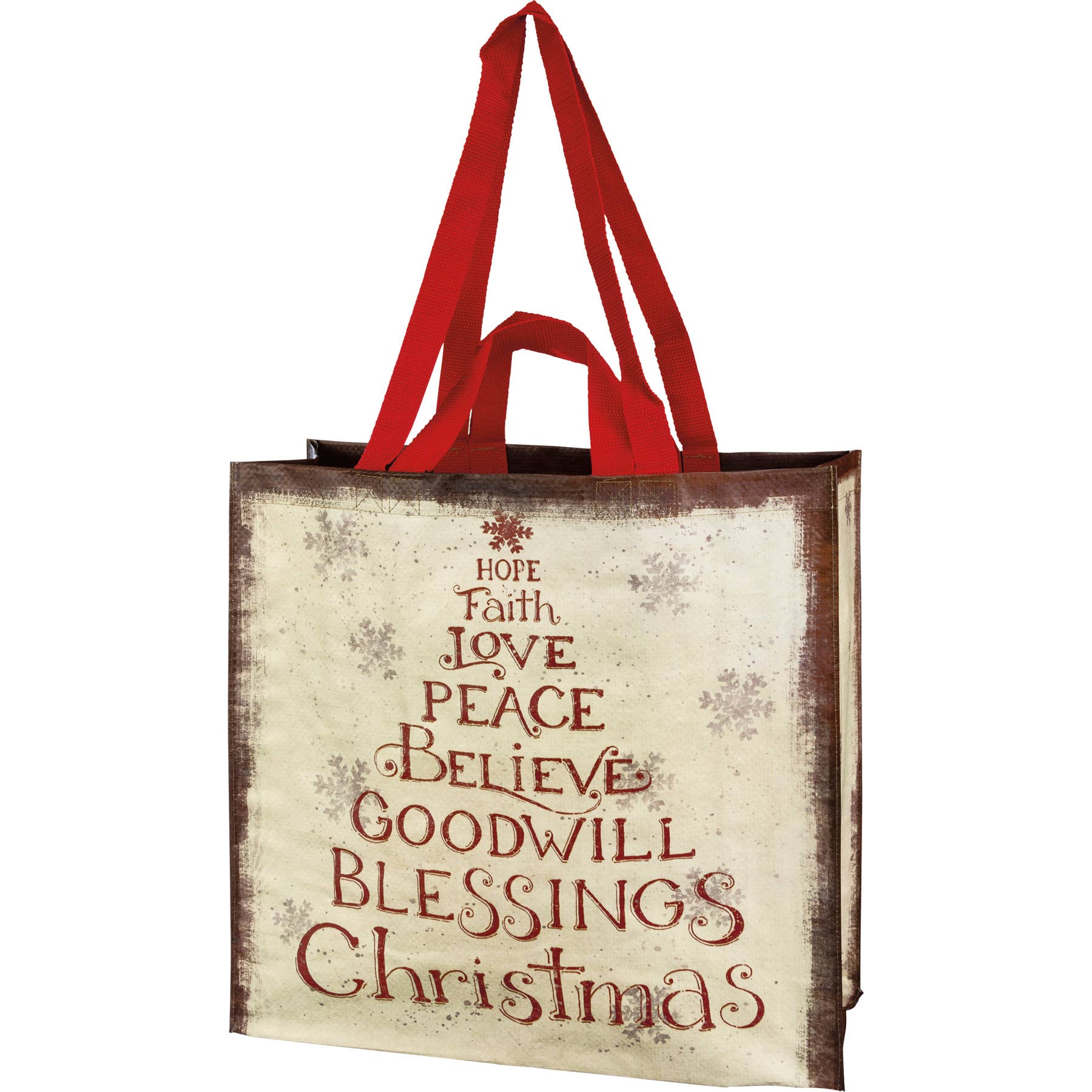 Primitives by Kathy - Wholesale Tote Bag - Unisex - Merry Christmas Memories Market Tote1
