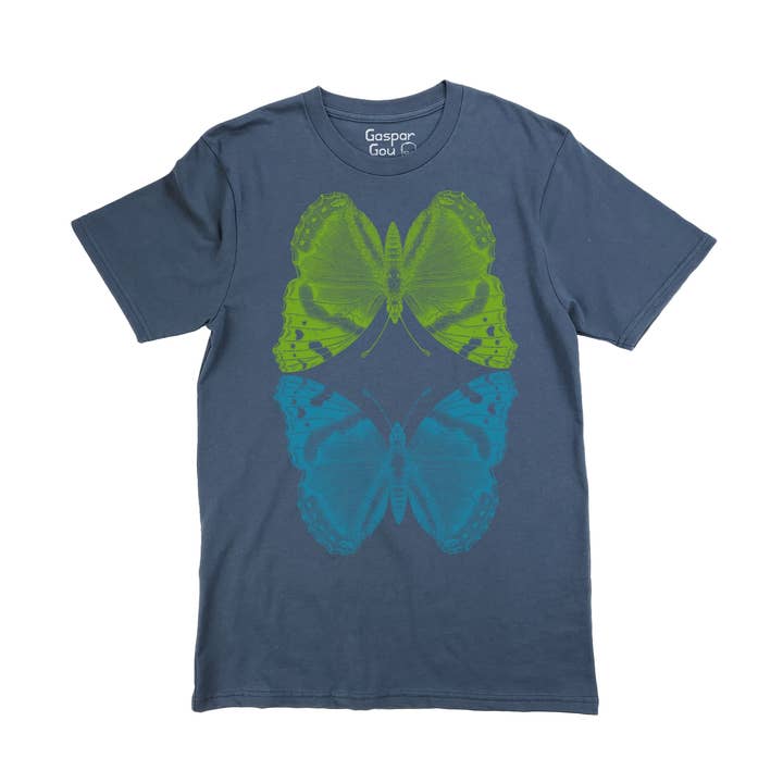 Moths Upshaw Men's Organic Cotton Tee for wholesale by Gaspar Gou
