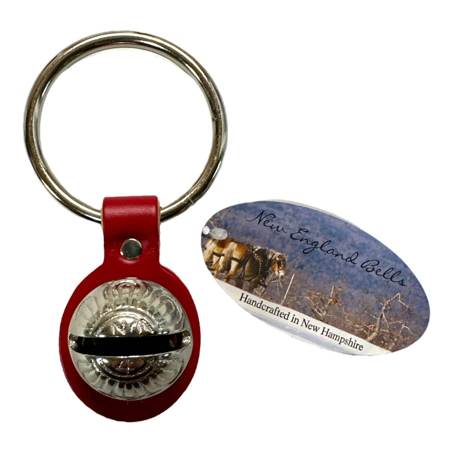 New England Bells - Wholesale Bell - Traditional Strap Bells - #4 Size Bells - 1 Bell on Strap12