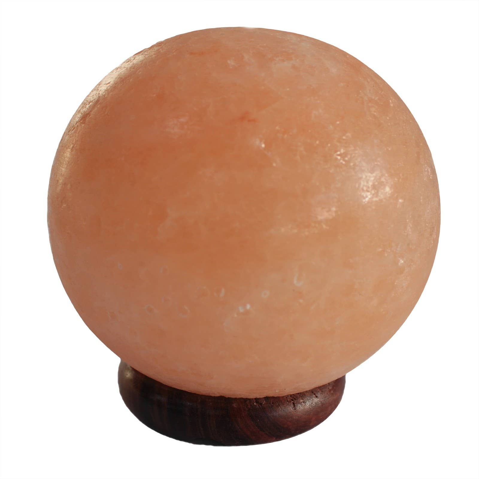 Ancient Wisdom – wholesale Salt lamp – Salt Lamp Ball - Big Wooden Base1