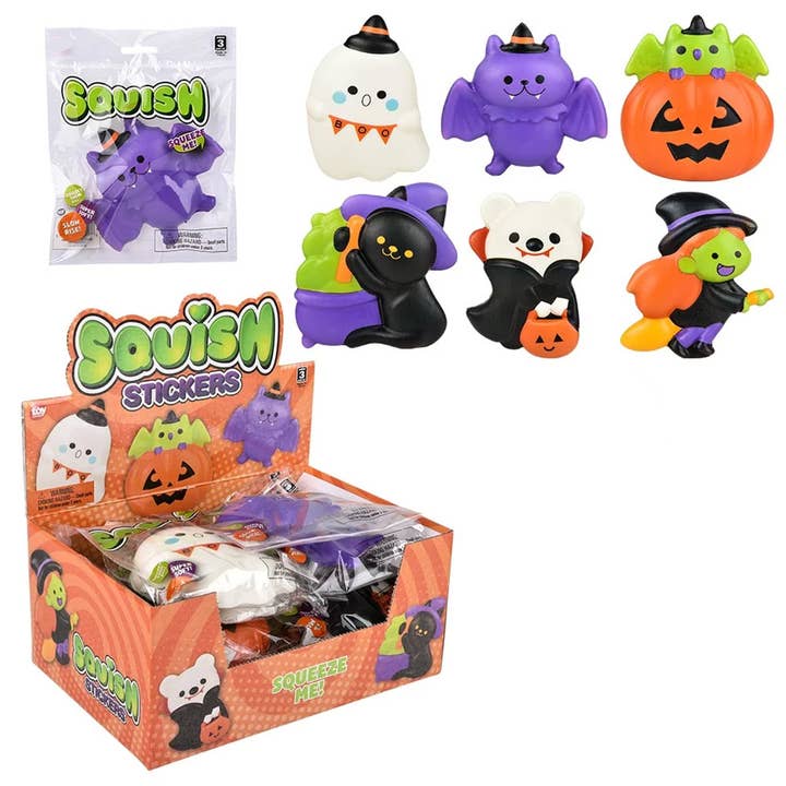 Halloween Jumbo Stick Notebook Stickers - In Bulk for wholesale by Holiday Farm