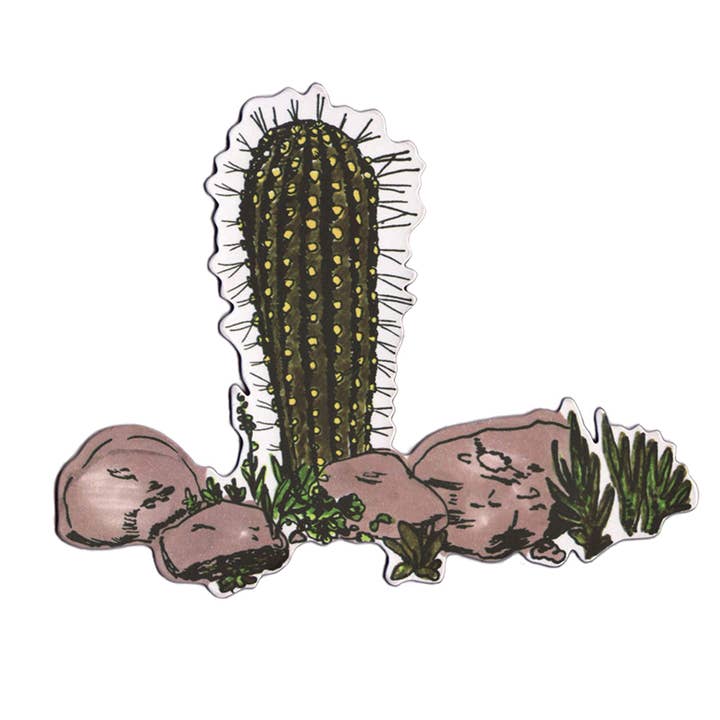 Aimant de cactus pour la vente par Sian Zeng