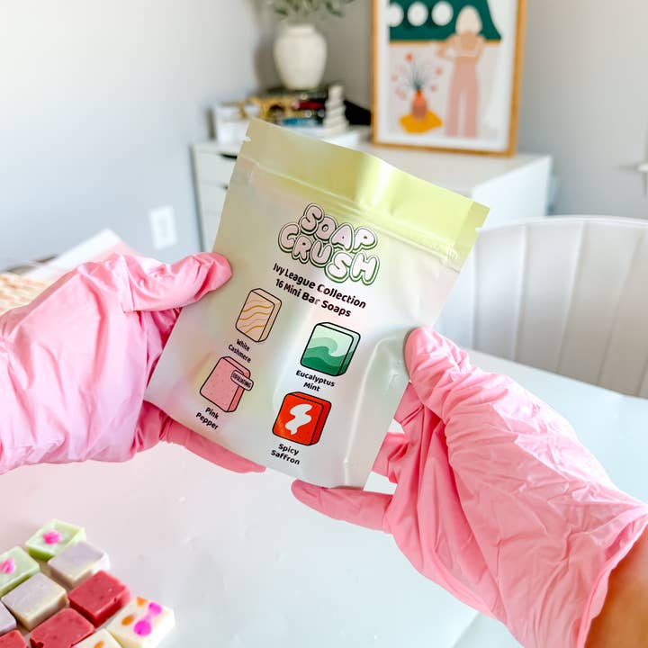 Preppy / Collegiate Themed Mini Soap Set - "Ivy League" for wholesale by Soap Crush