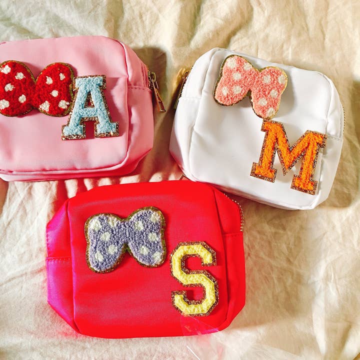 Raphael wonders - Wholesale Patch - Glitter Chenille Patch - Hair Bow & Airplane1