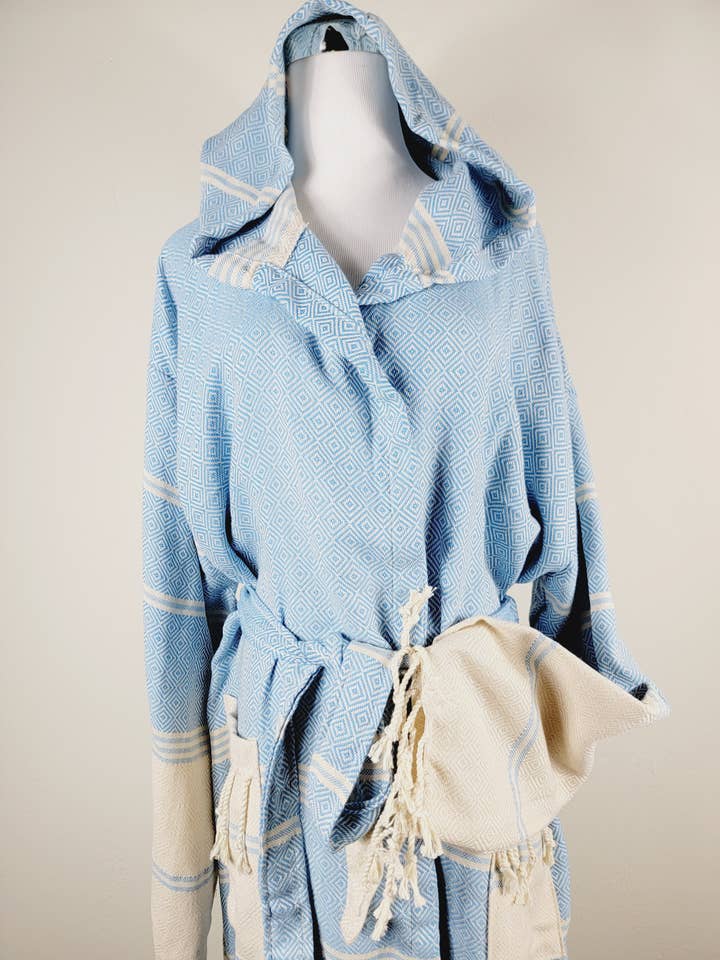 EBRU Home - Wholesale Robe - Women's - 10 Unisex Bathrobe, Beach robe and spa L XL sizes and colors