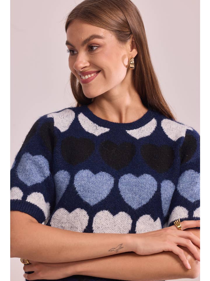 Cherry Paris - Wholesale Knit Sweater - Women's - Sigolaine Sweater - IH256801