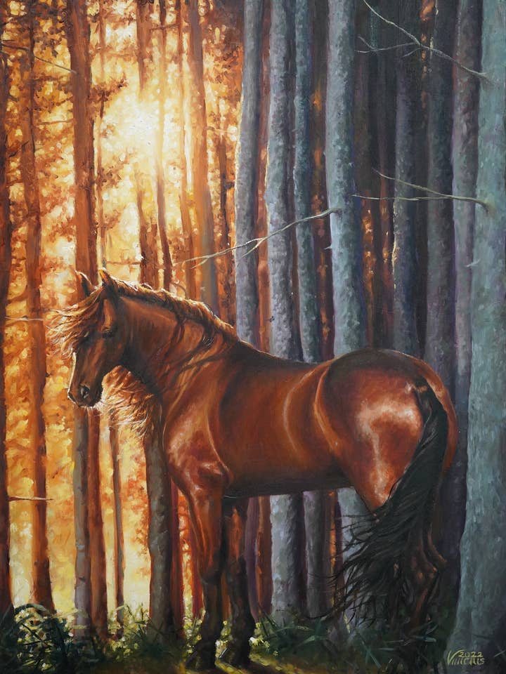 Twilight Art print and greeting card for wholesale by Vinicius Art