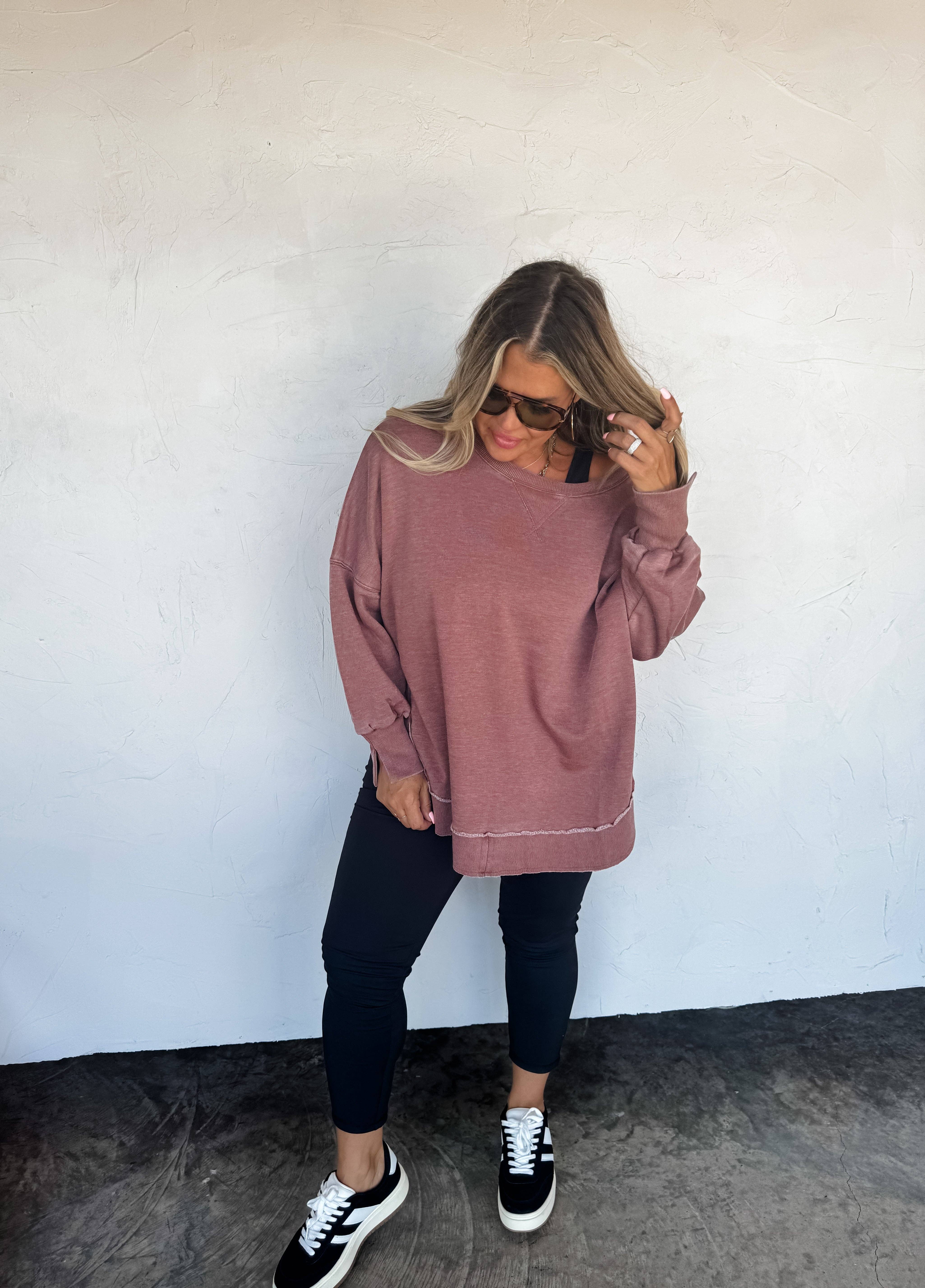 BLAKELEY - Vente Sweat-shirt – femme - SWEATSHIRT DÉLAVÉ JOSS0