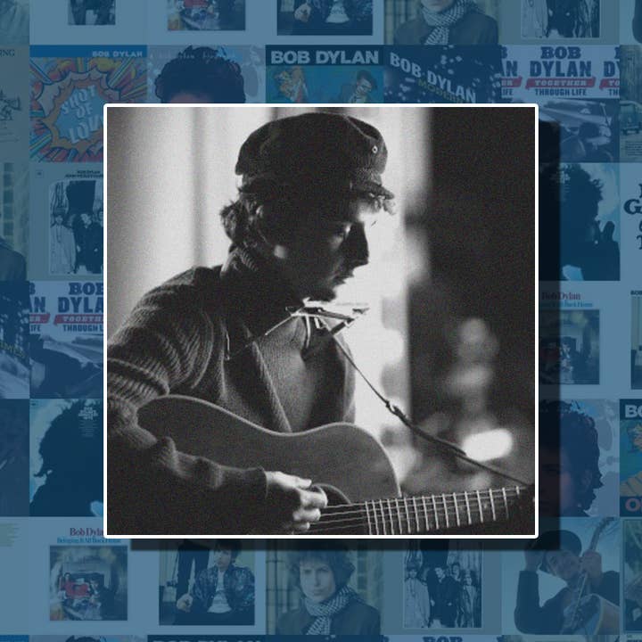 The Weeping Roses - Wholesale Sticker - Timothee Chalamet As Bob Dylan Square Vinyl Sticker