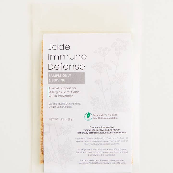 Green Empress Herbs - Wholesale Health/detox tea - Sample: Jade Immune Defense0
