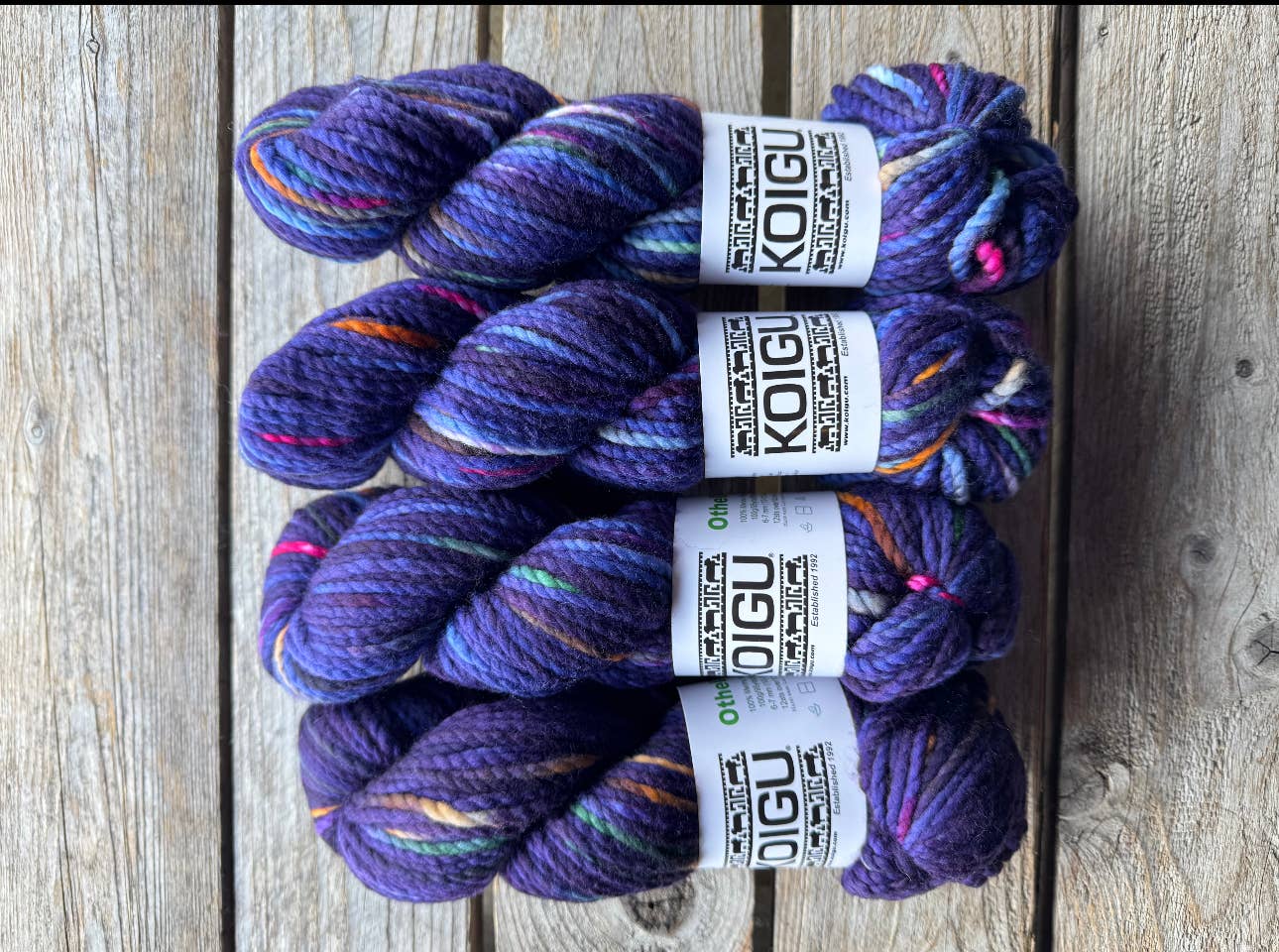 Koigu Wool Designs – Engroshandel Garn – Koigu Othello chunky merino garn gruppe A10