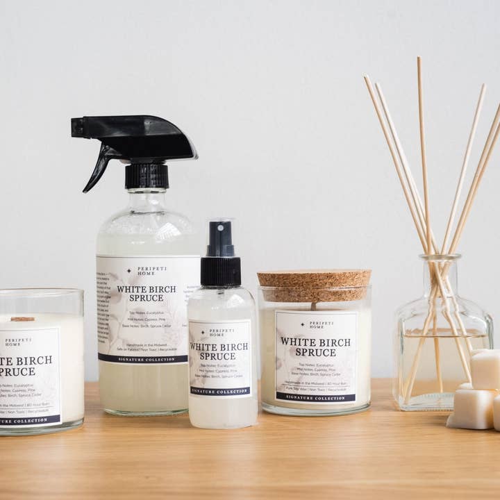 Peripeti Home - Wholesale Jar/Filled Candle - White Birch + Spruce7