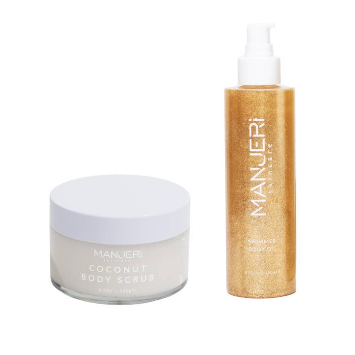 Coconut Glow Set for wholesale by Manjeri Skincare