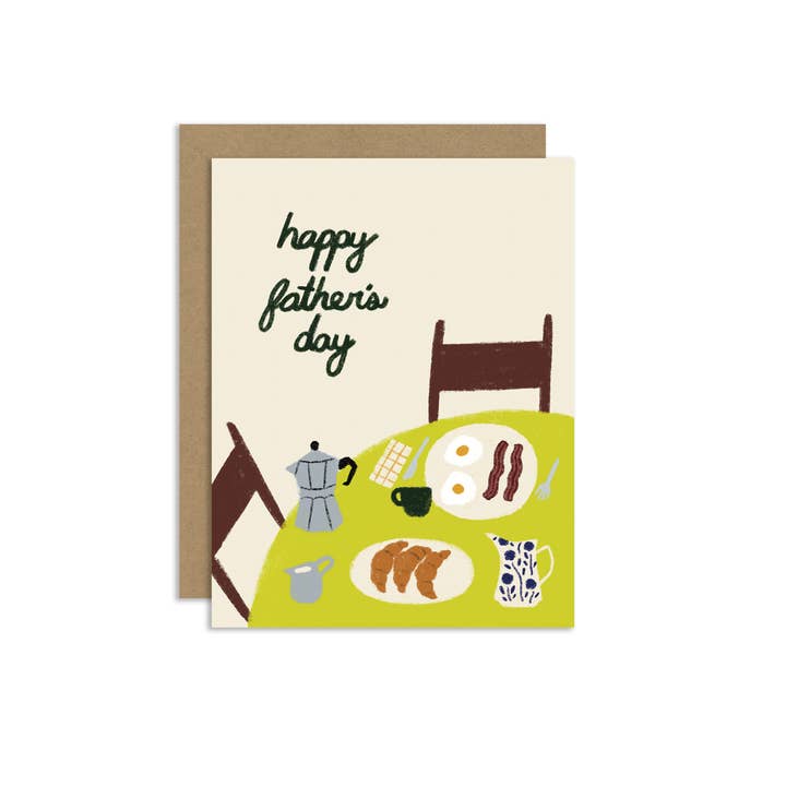 Vatertags-Frühstückskarte für den Großhandel von Allison Poplett