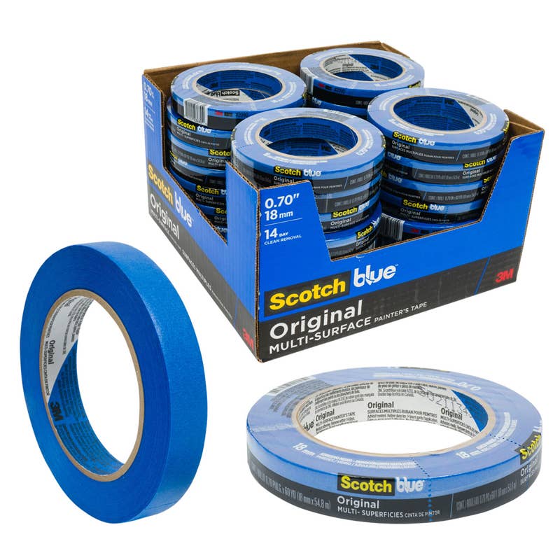 Deluxe Import Trading - Wholesale Tape - Scotch Painters Tape- 70''x60yd- Blue0