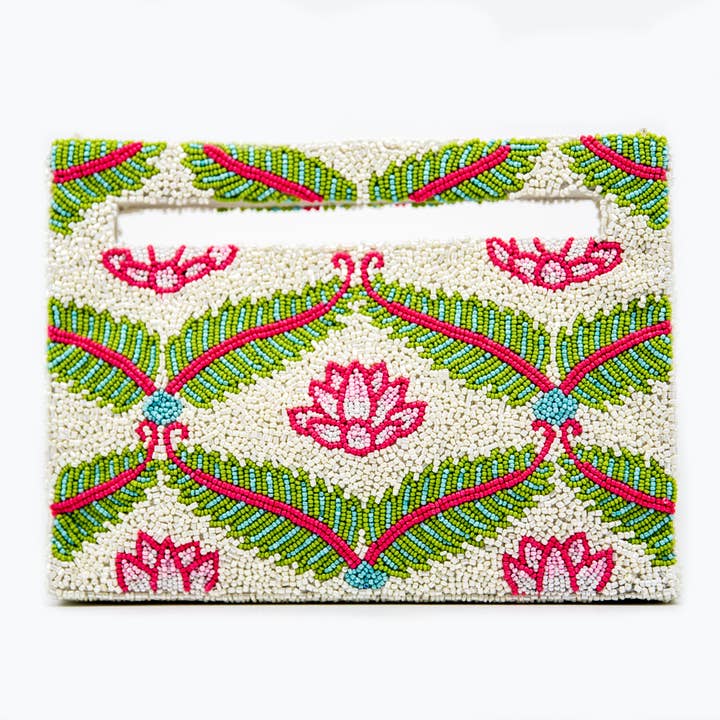 NCOH-152 Lotus Clutch for wholesale by Tiana Designs
