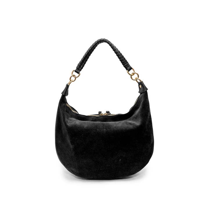 Cherry Paris - Wholesale Shoulder Bag - Women's - NADINE SUEDE Bag - 41652