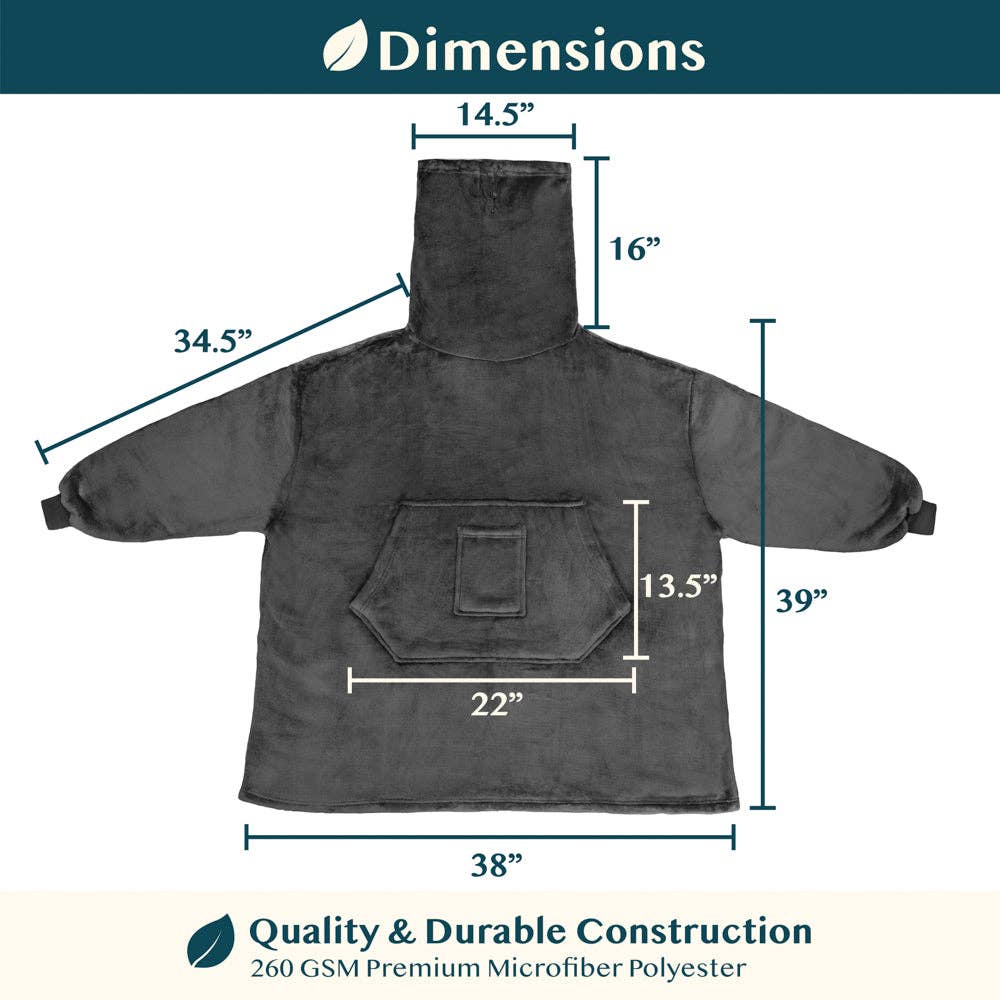 Pavilia - Wholesale Throw Blanket - Neck Warmer Sweatshirt Hoodie Blanket13